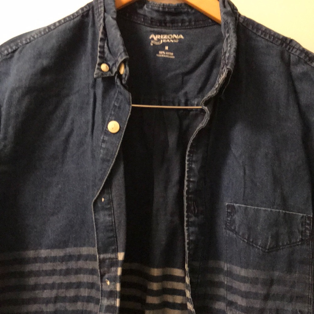 Striped Button down - Picture 2 of 2